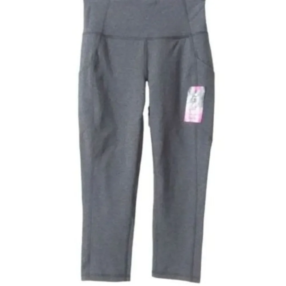 Tek Gear High Rise Shapewear Capri In Charcoal S - Picture 3 of 11